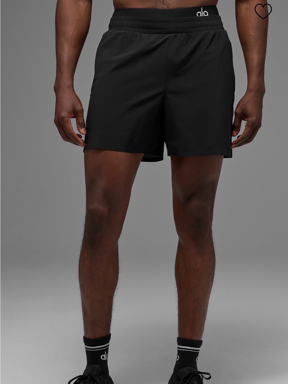 RESTOCK* ALO Yoga Men’s “Traction” Running Short 5” Inseam Linerless (L)